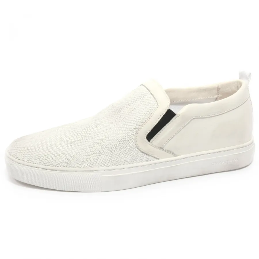 B2300 sneaker uomo CRIME LONDON scarpa bianca slip on shoe man