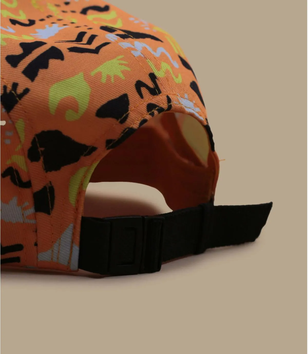 Cappello a cinque pannelli per bambini      arancione  Cappellini Kid 5 Panels Stamps     