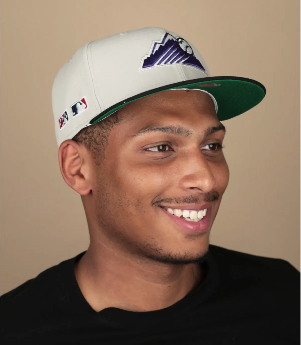   Cappello Colorado Rockies beige     Cappellino Farm Team 59Fifty Colorado Rockies stone     