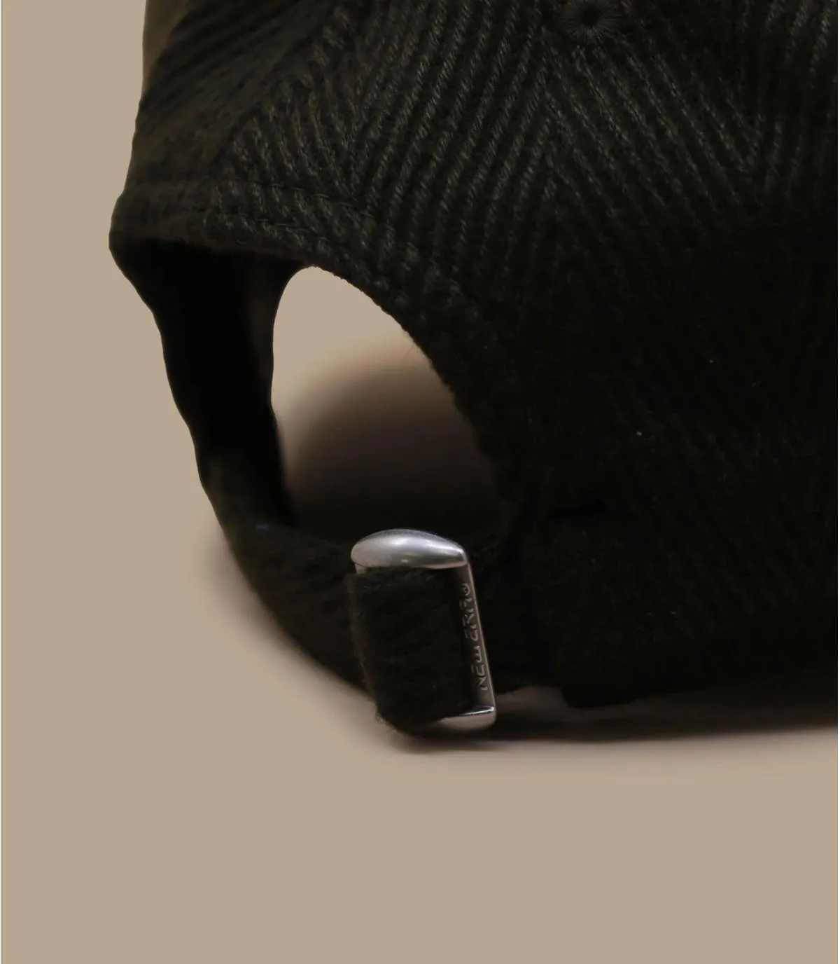 Cappello da baseball verde NY  Cappellini Herringbone 9Twenty NY olive     