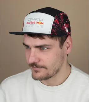 Cappello red bull a cinque pannelli blu navyCappellini 5 Panel Red Bull F1     