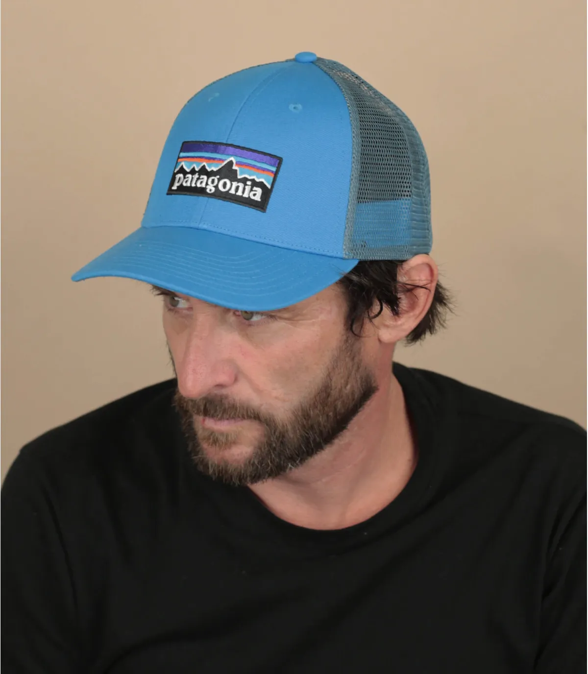 Cappello trucker eco-responsabile blu  Cappellini P6 Logo Lopro Trucker vessel blue     