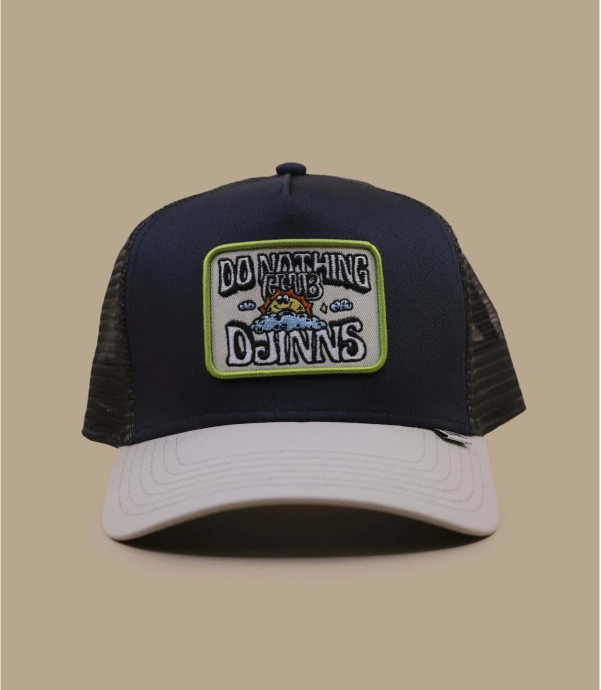 Cappello trucker navy patchCappellini Do Nothing Club Sun navy     
