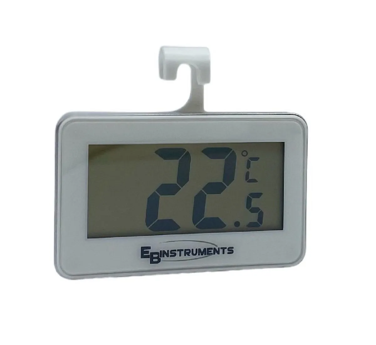 EB Instruments DT3 Termometro digitale per frigoriferi e congelatori con memorizzazione misura min e max, display LCD e protezio