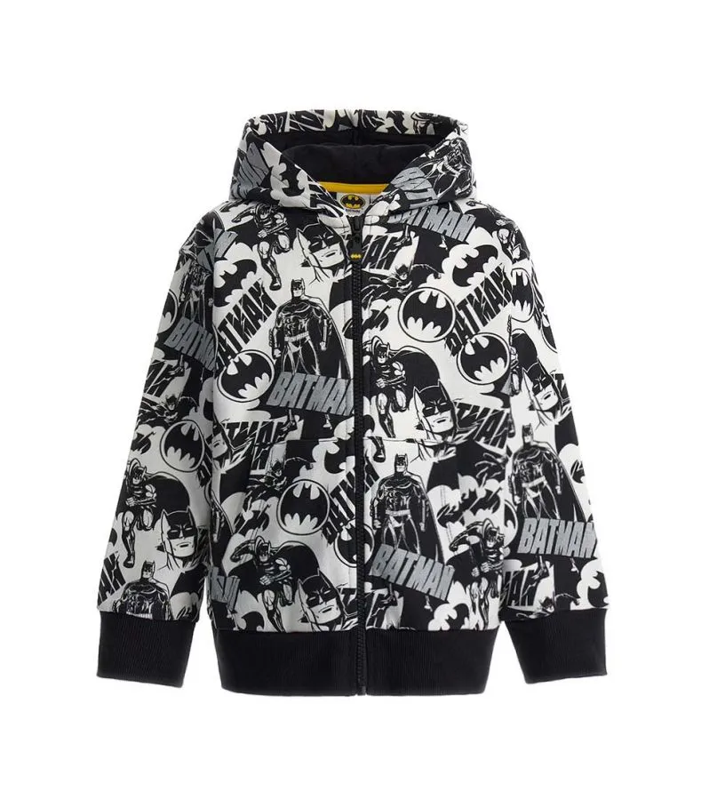 --Felpa Batman con cappuccio-