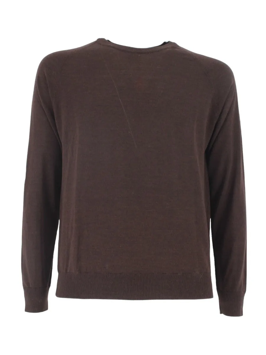 Felpa Girocollo Manica Raglan
