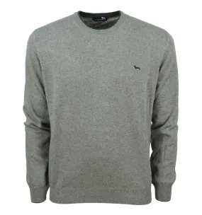 HARMONT & BLAINE uomo maglia paricollo basic grigio HRM007 030187 905