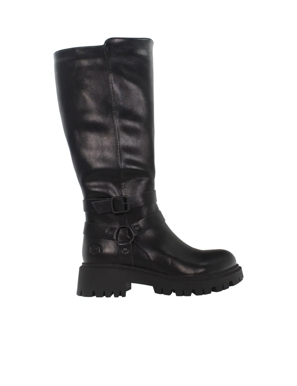 LUMBERJACK Stivale Tacco Basso Donna - SWK2007-001S01 Nero  