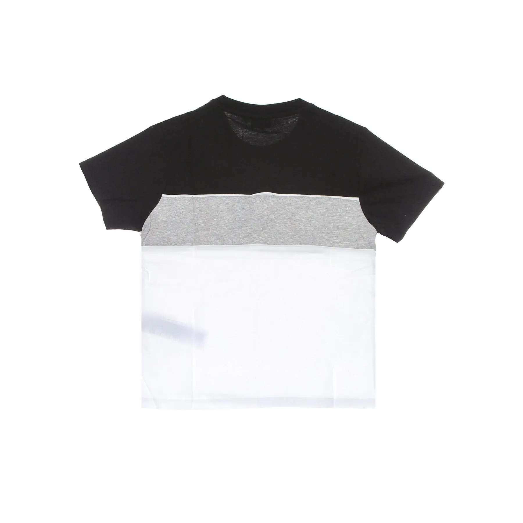 Maglietta Donna Anokia Blocked Tee Bright White/black/light Grey Melange Bros