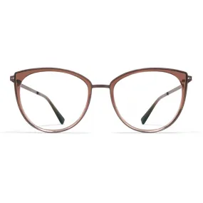Mykita - Gunda - Lite - A64 Mocca Marrone Sfumato - Metal Glasses - Occhiali da Vista - Mykita Eyewear