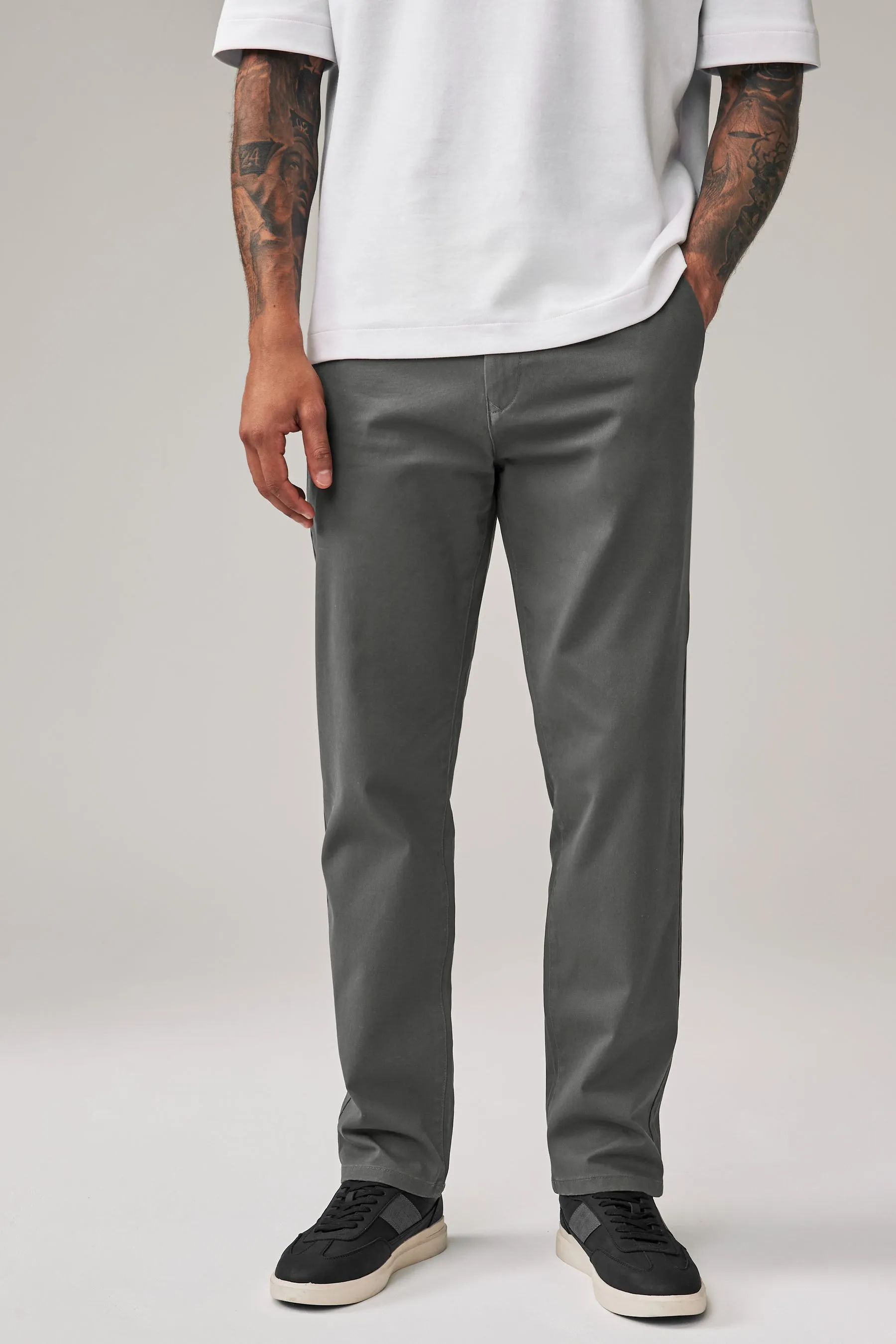 Pantaloni chino elasticizzati