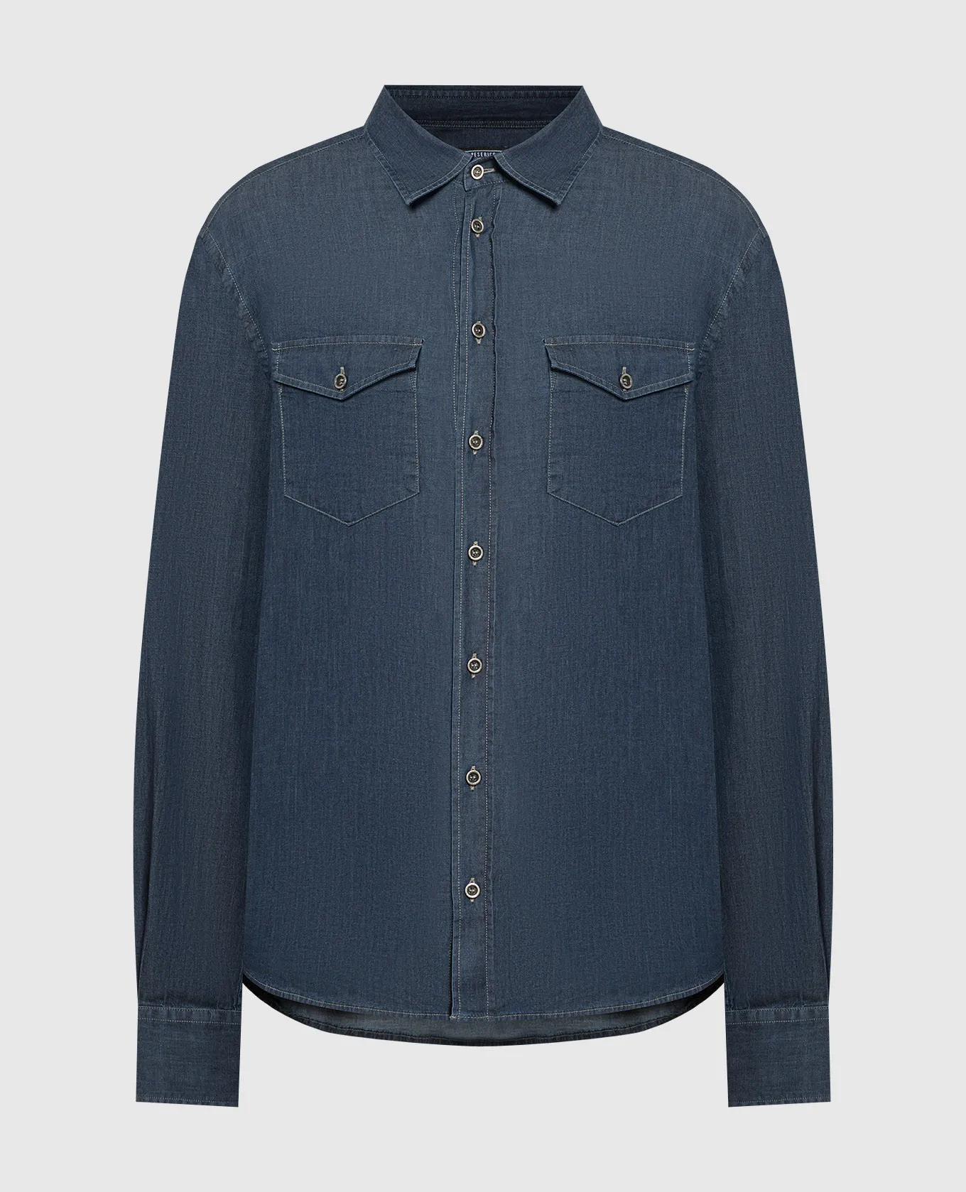 Peserico Camicia in jeans blu R56530LH02517