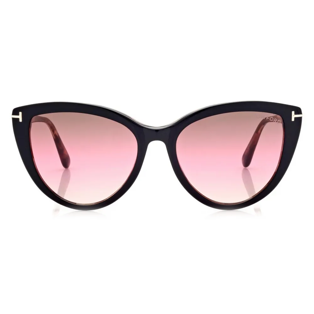 Tom Ford - Isabela Sunglasses - Occhiali da Sole Cat-Eye - Nero Havana - FT0915 - Occhiali da Sole - Tom Ford Eyewear