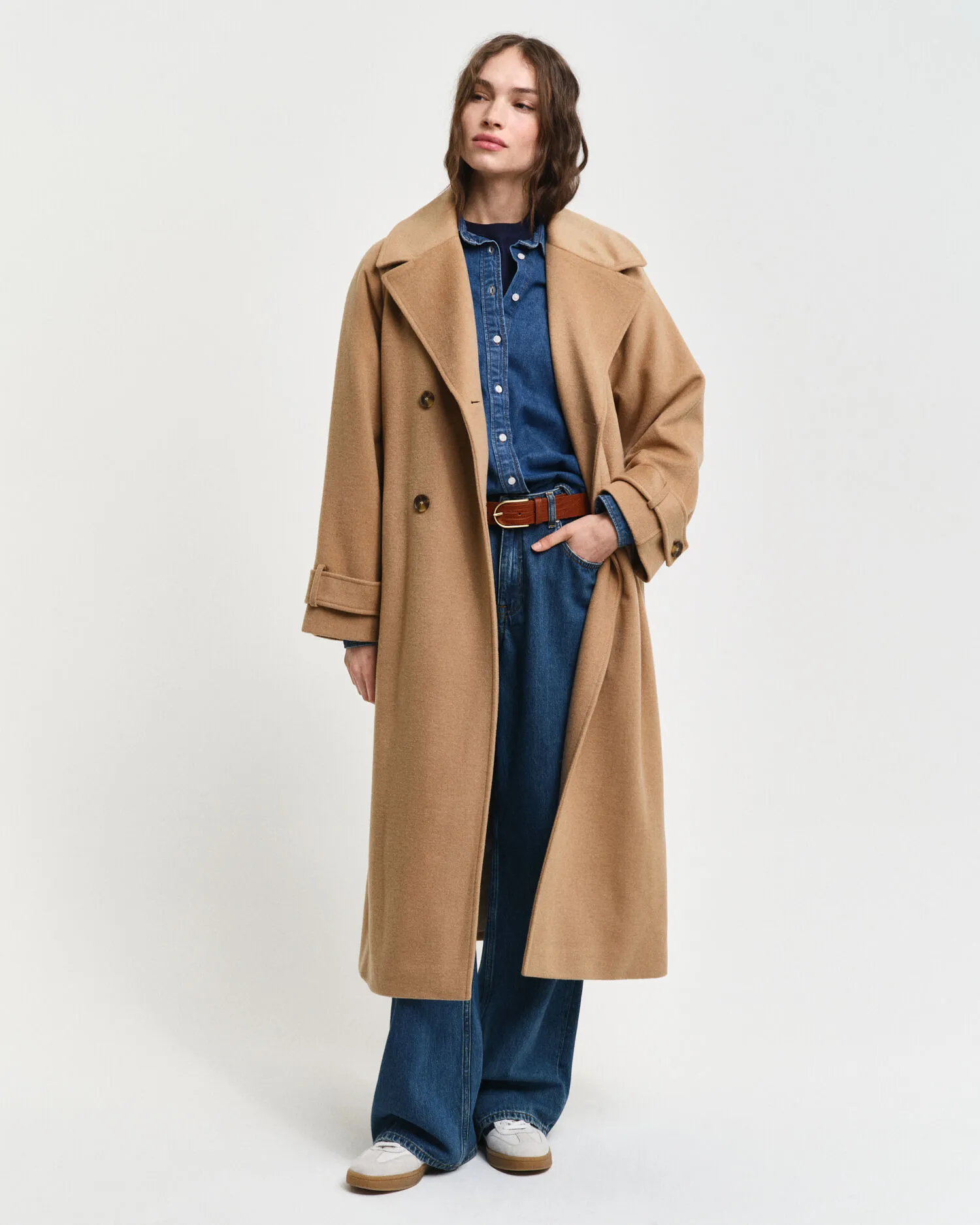 Trench in lana    