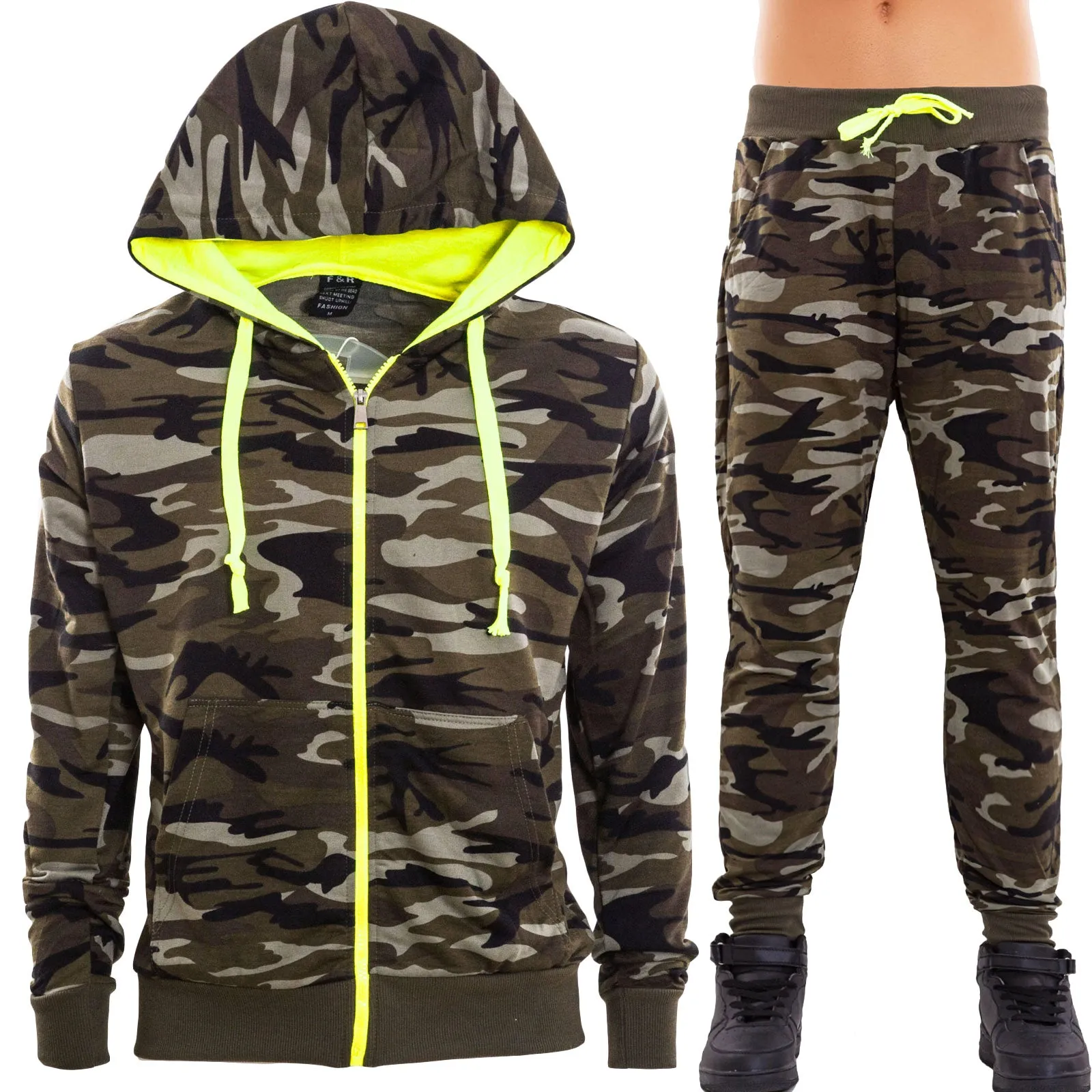 Tuta uomo felpa pantaloni S6795