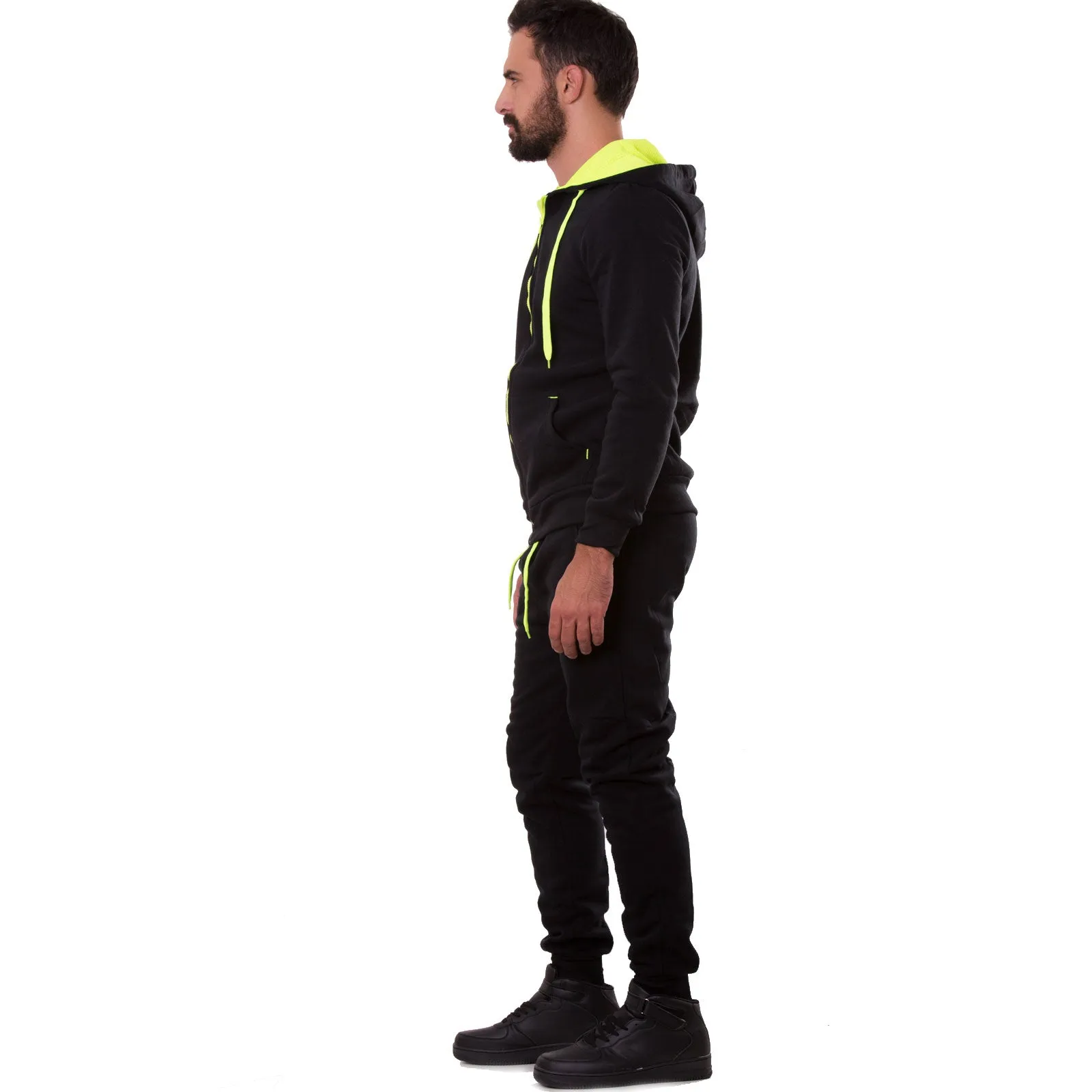 Tuta uomo pantaloni felpa S6607