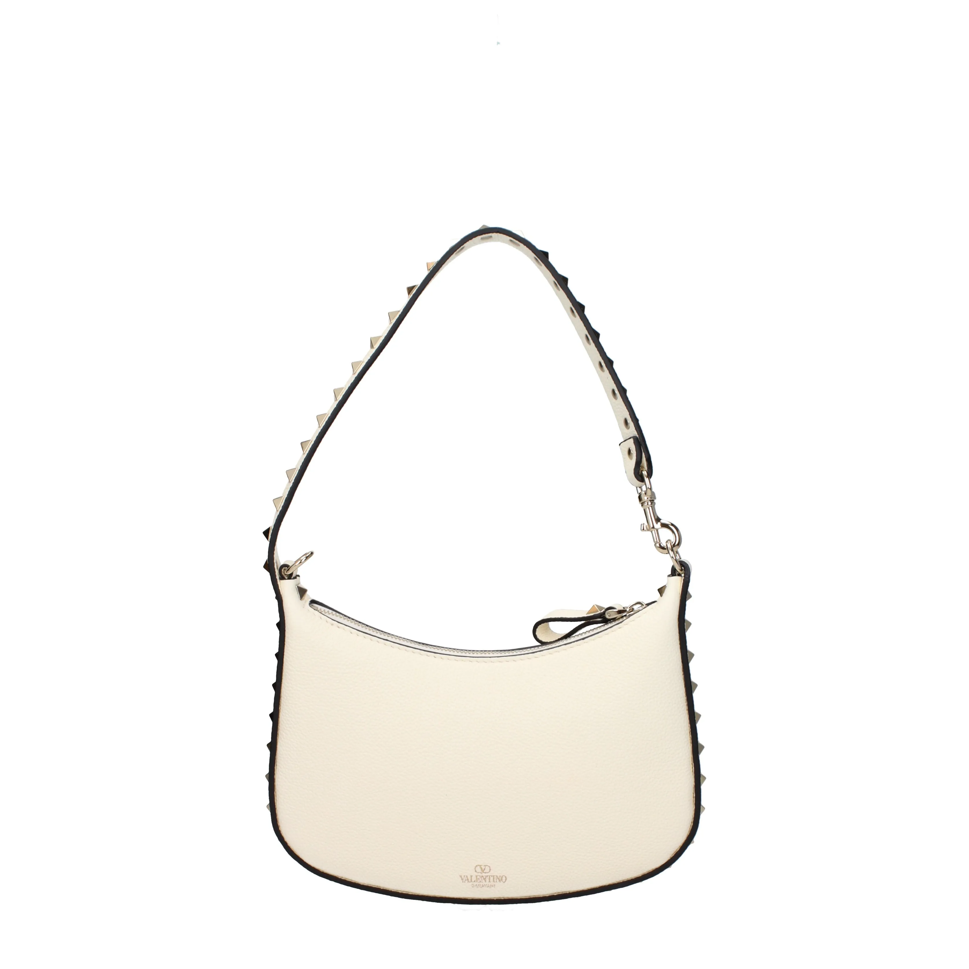Valentino Garavani Borse a Spalla Donna Pelle Beige/Avorio