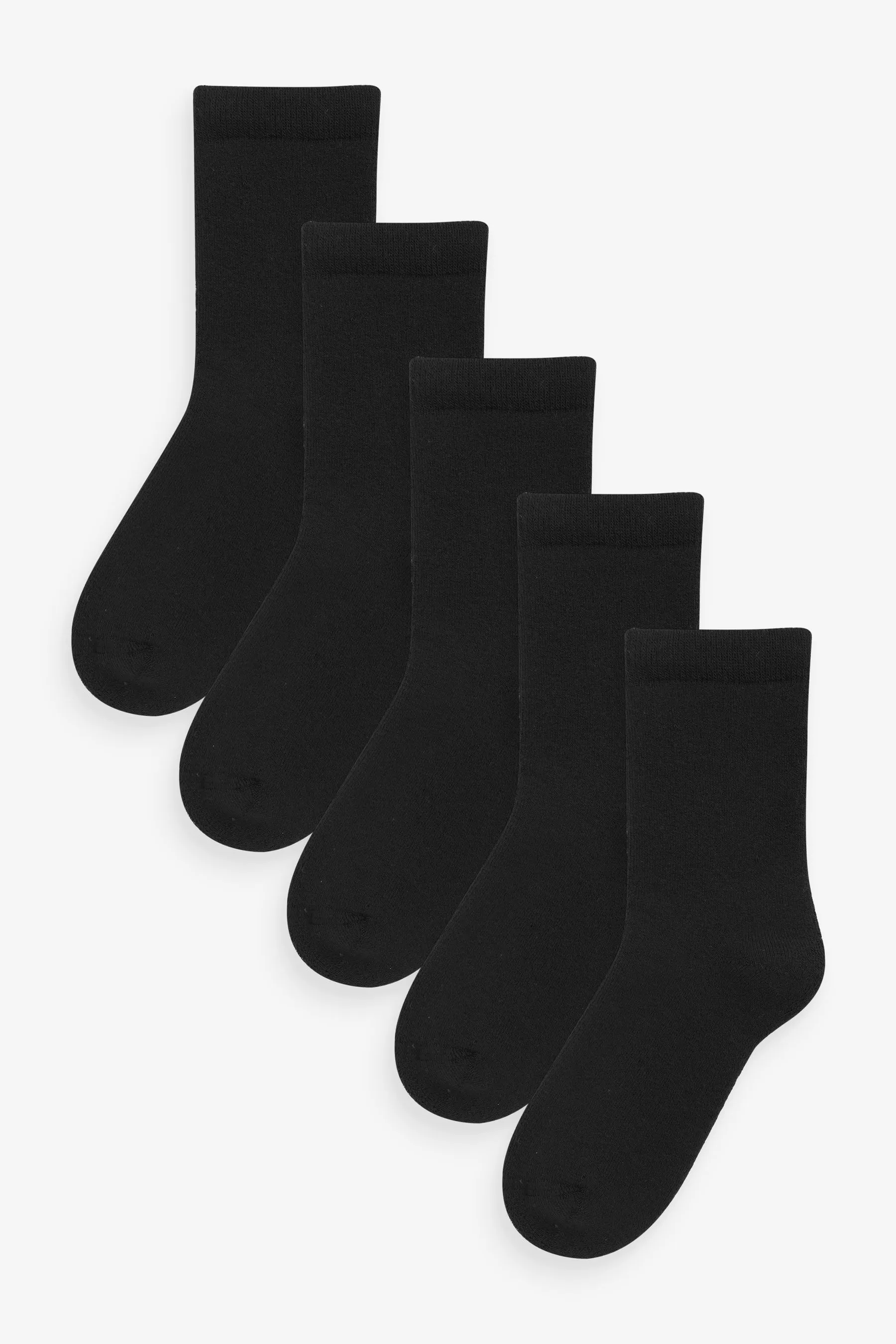 Warm Thermal Cotton Rich Socks 5 Pack    